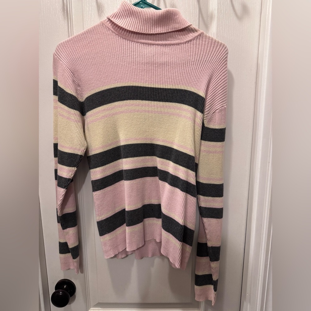 Steve & Berry’s striped turtleneck XL